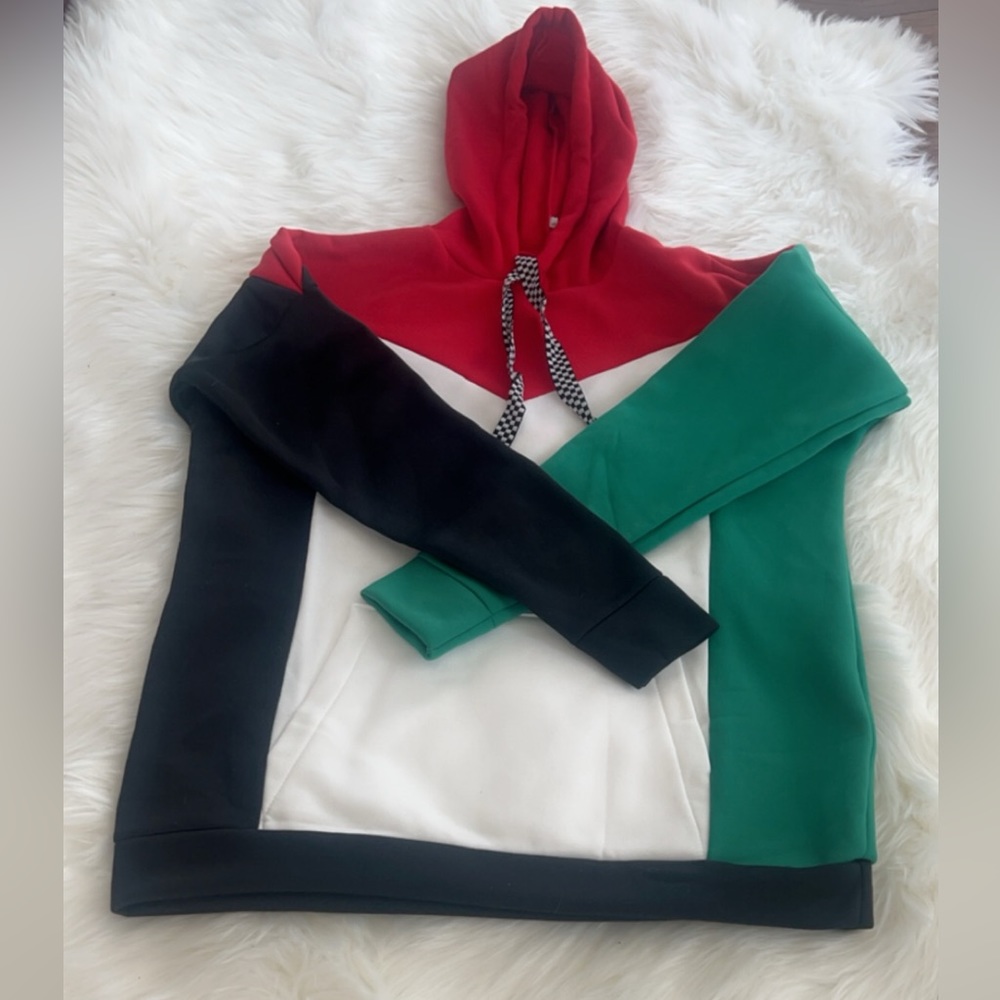 Palestinian colored Hoodie
